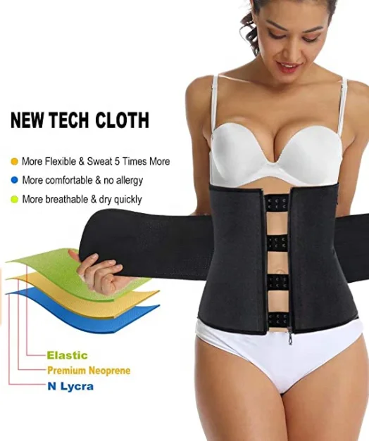 Waist Trainer Belt Adjustable high Waist Tummy control belt Slimming body shaper Sport Girdle corset slim belt