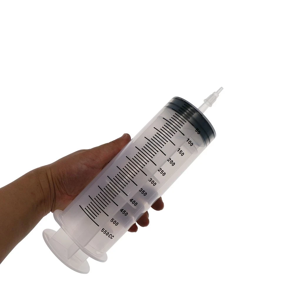 Transparent Flush Tube Syringe Injector Feeding Tool Pets Syringe Luer Lock Syringe