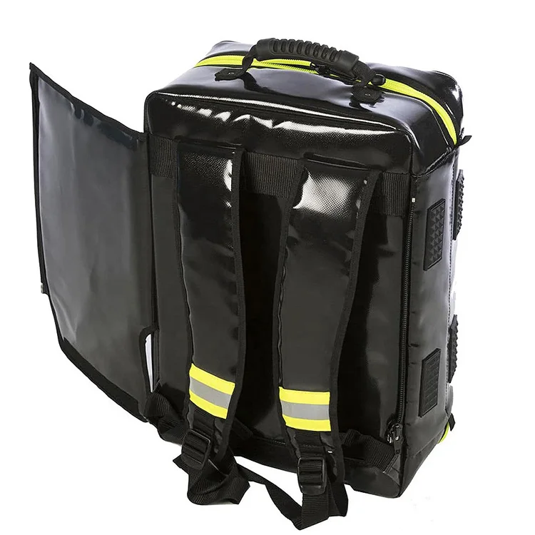 Factory PVC Portable Medical Equipment Instrument Emergency Pack First Aid Kit Backpack Rucksack Medical Bag