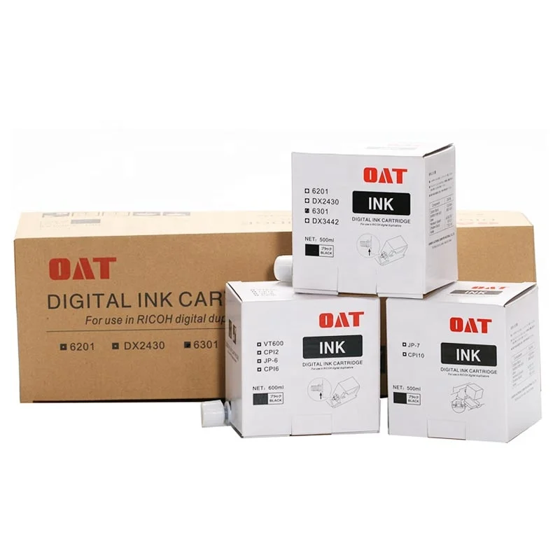 Compatible CP6301 Ink for Use in Digital Duplicator CP6301C