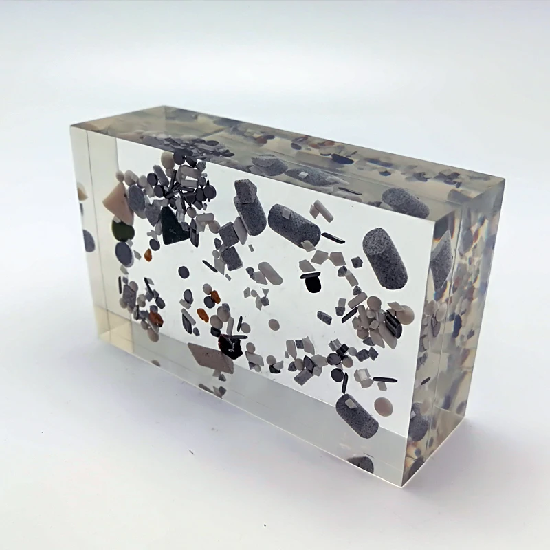 Customized Resin Paperweight Solid Stone Paper Weight Tourist Souvenir Gifts