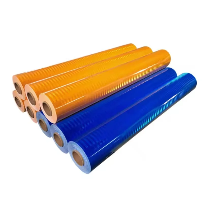 Reflective Film Stickers Clear High Visibility Safety high intensity micro prismatic reflective vinyl tape sheeting