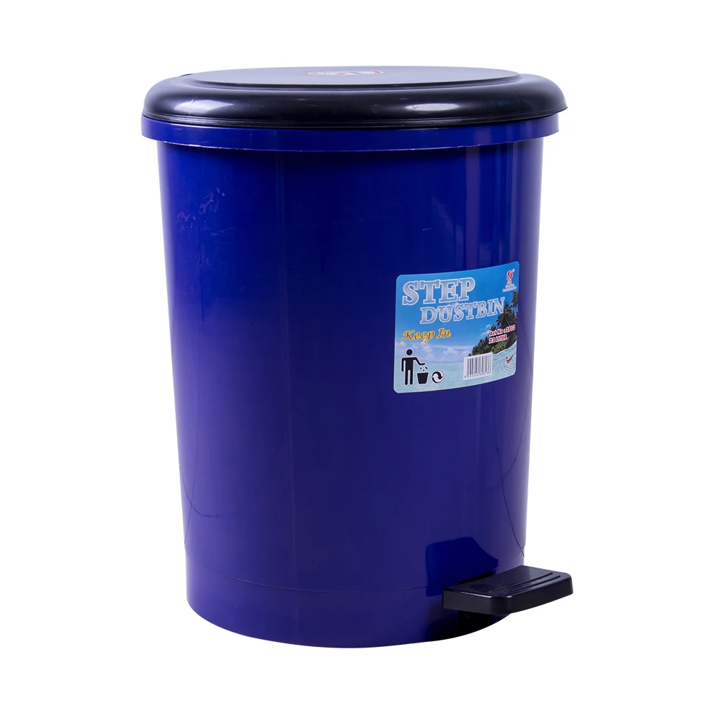 Preferred Leading HDPE Outdoor Waste Bin Simple Patterned Trash Can Pedal Reasonable Price Manufactured Top Plastic Bin Supplier