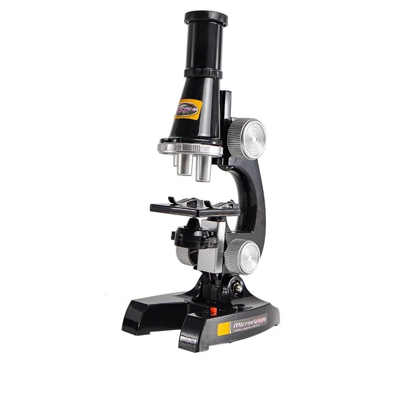 Kids Small Biological Microscope Science Experiment Optical Microscope Science Toy for Student