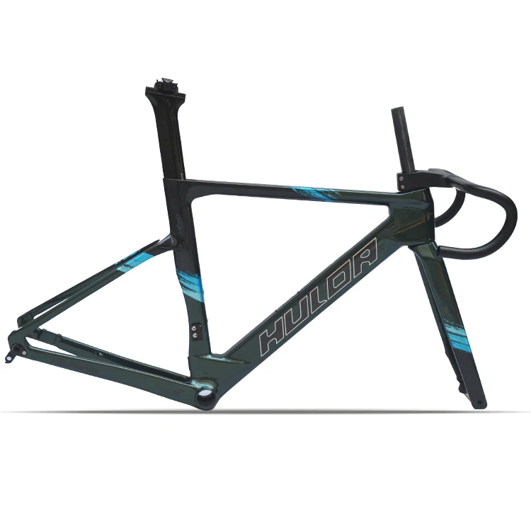 HULDA carbon fiber Barrel axle road BIKE frame T1000 Carbon Road Bike Frame  Racing Bicycle Frameset