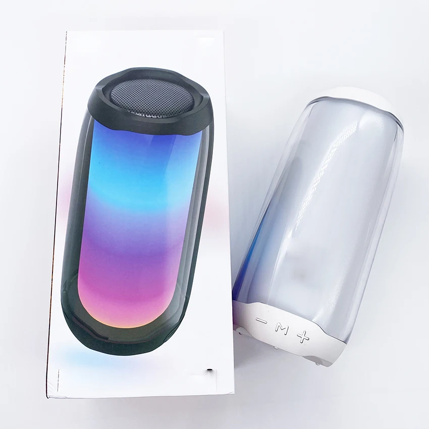 
P4 Portable LED Light HIFI Sound Stereo Wireless Speakers IPX7 Waterproof Surround Subwoofer Mini BT Speaker For JBL 