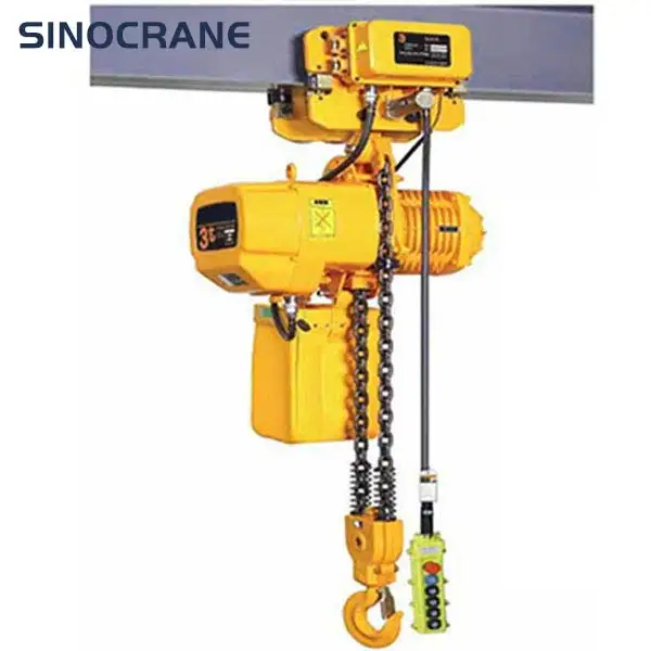 Factory Supply Electric Chain Hoist Motor Lifting Materials Trolley Construction