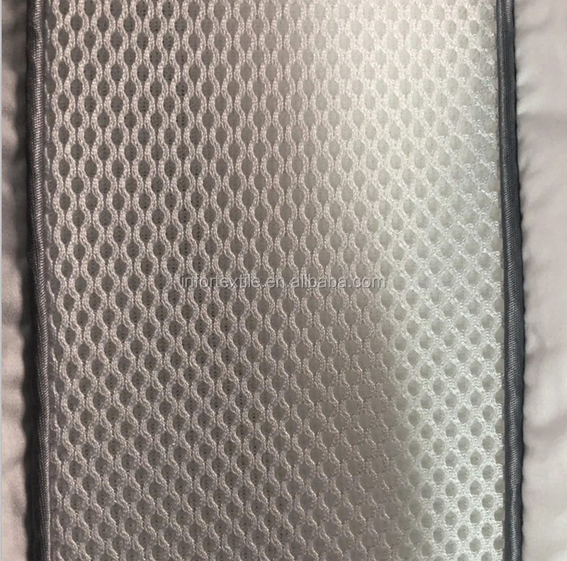 233TC DOWN PROOF 100%COTTON white color pillow shell with piping AND HEIGHT OR 3D MESH