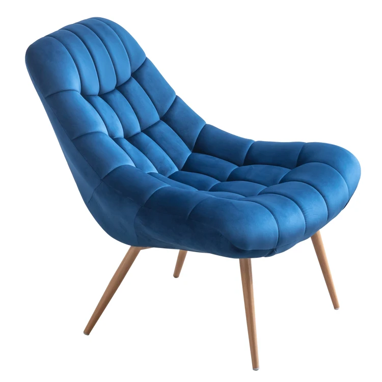 Free Sample Chairs Long Modern Leisure Bedroom Iron Single Used Large Singal Coffee Shop Sofa Chair for Lounge Living Room Kids