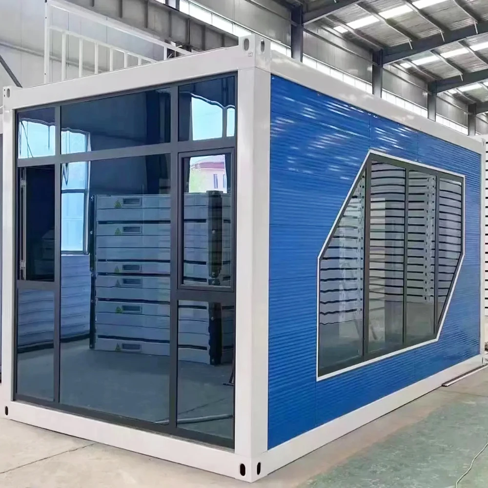 high quality container house steel structure  furnished prefab tiny homes house kit container house