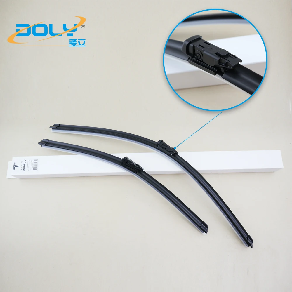Tesla Model 3 Model Y Model s Car accessories windshields for cars soft flat wiper manufacturer blades