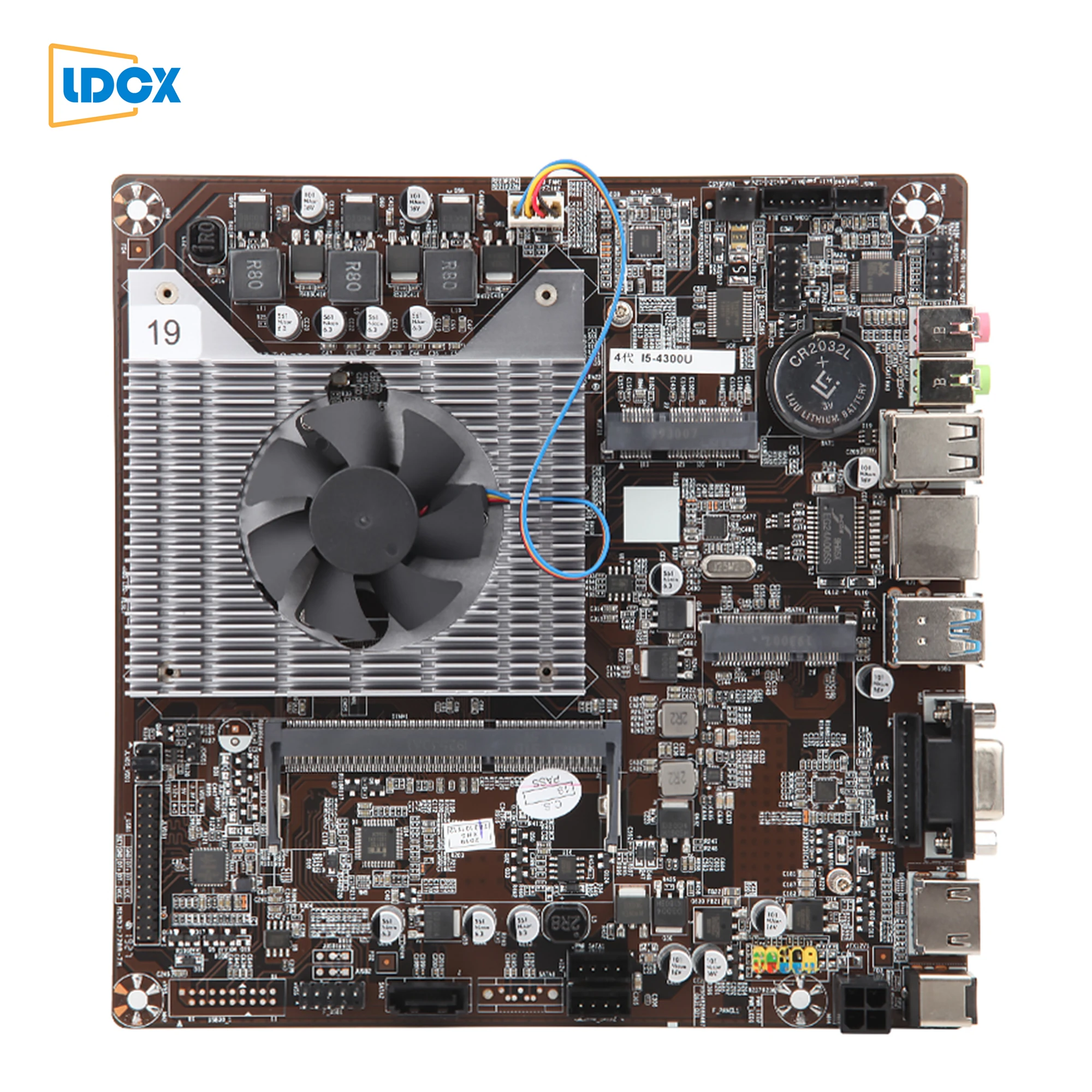 
LDCX Core I3 4010u thin itx Mini integrated computer motherboard 
