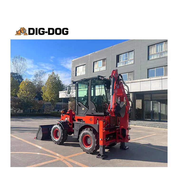 Chinese high quality Mini Backhoe Wheel Loader Automatic Yunnei Engine