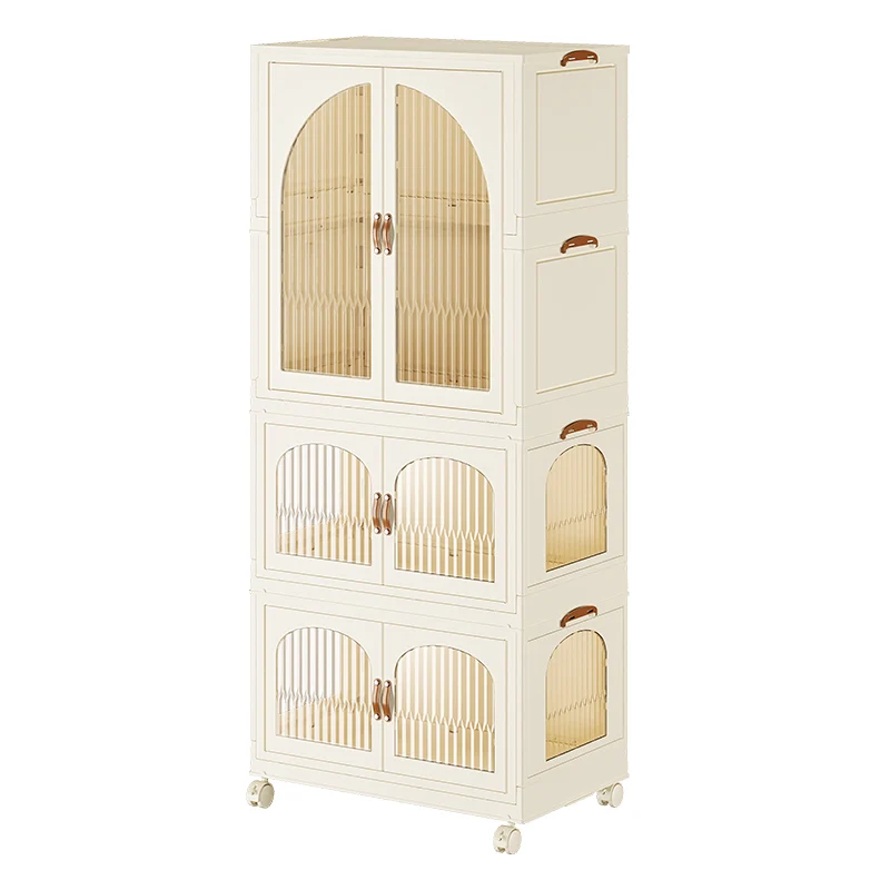 Jeko&Jeko Large Storage Capacity Collapsible Plastic Baby Clothes Large Cabinet