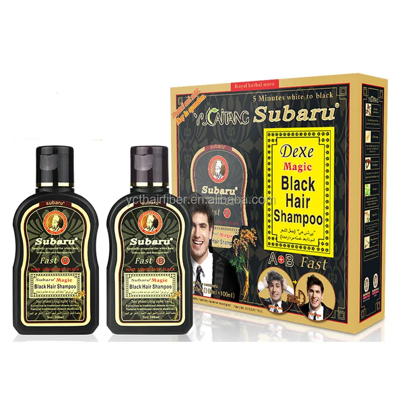 2018 Dexe Brand Subaru Black Hair Shampoo Noni Magic Herbal For Dye Hair Black Shampoo