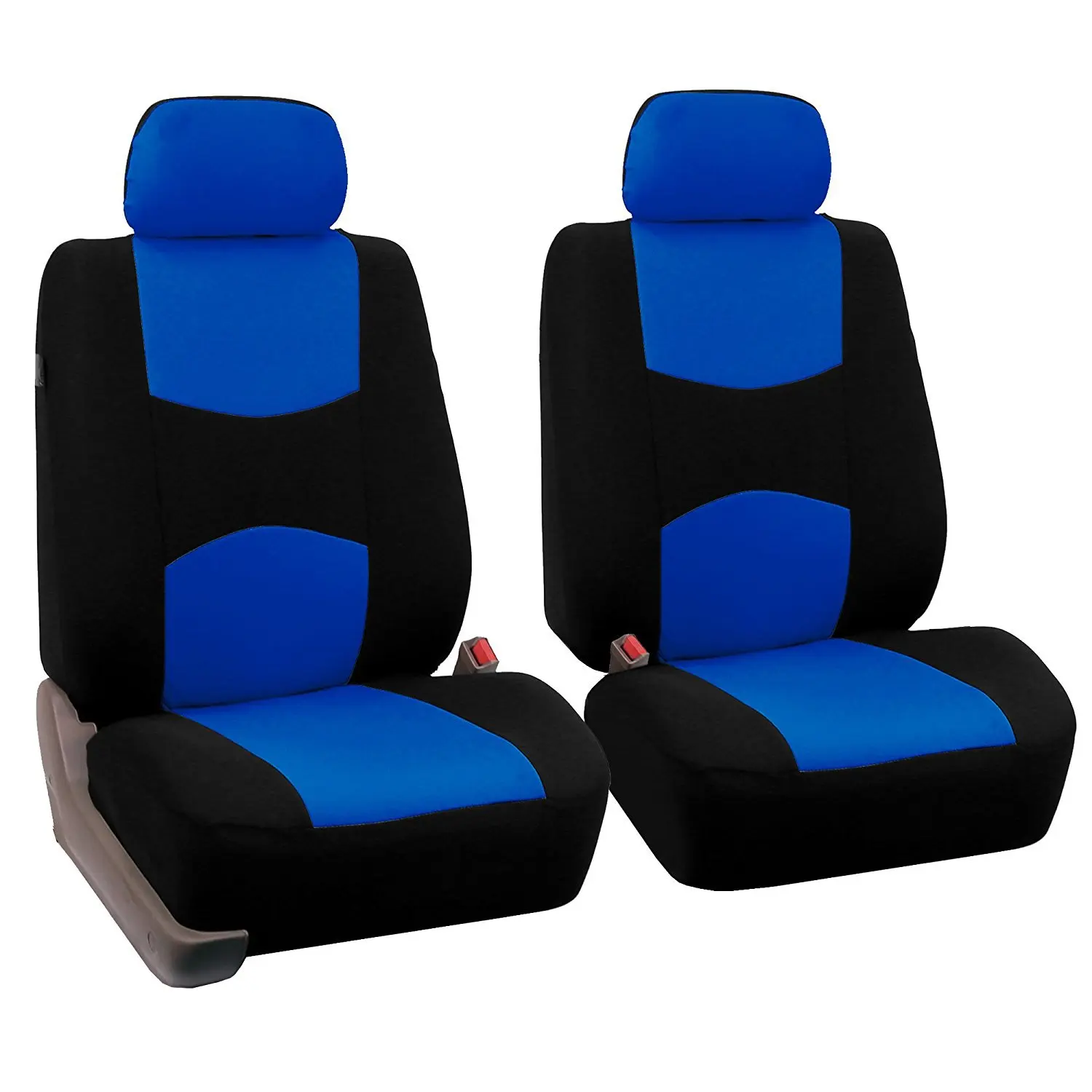 Supper Cheap  High Quality Polyester Fabric Universal Fit Pair Set Front Car Seat Covers