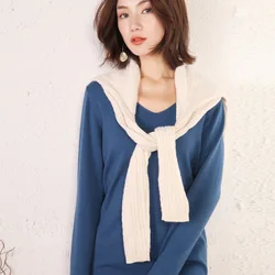 Оптовая продажа, трикотажная антибиоза jumperOEM, органический хлопок, искусственный шелк, переработанная пряжа, полиэфир, экологически чистые женские свитеры, платье