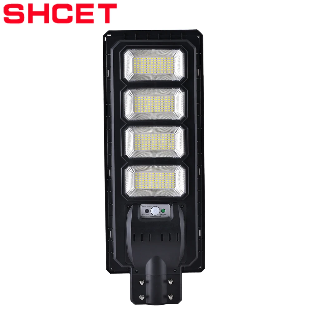 New Model High Powered Integrated All in One Solar Cell Led Street Light 100w 200w 300w 400w Waterproof Ip67 Outdoor Lamp