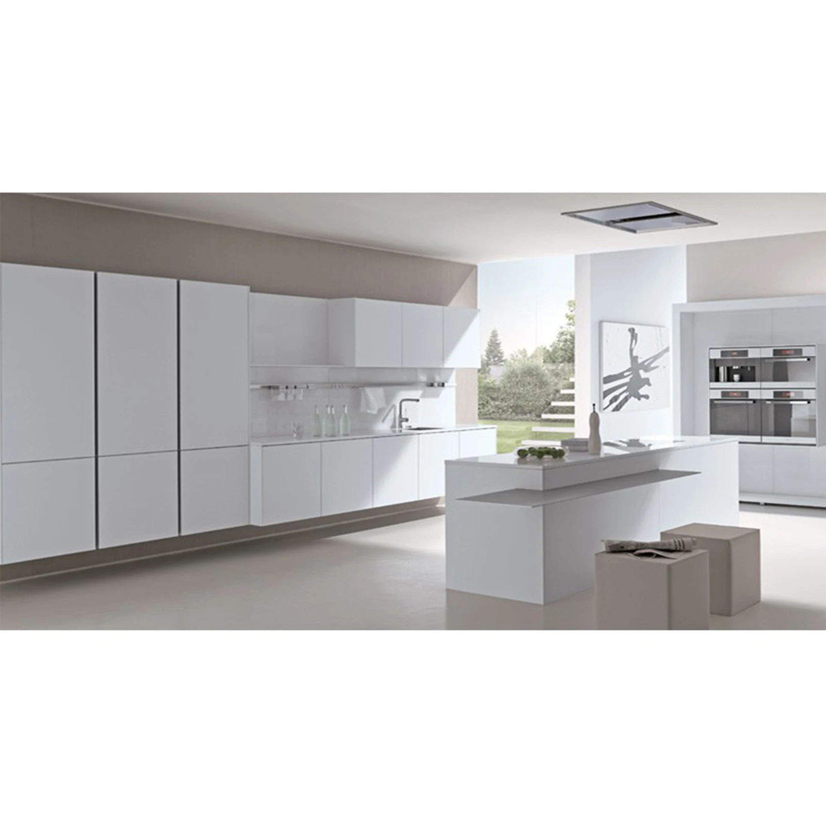 Prima Cabinet Luxury Kitchen Stainless Steel Design Modern kitchen cabinets For Mexico