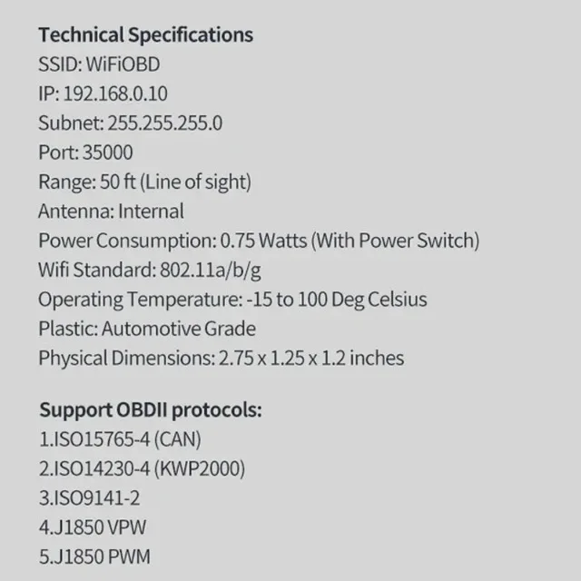 Заводская цена OBD II WIFI ELM327 V 1 5 сканер автомобильный прибор обнаружения неисправностей простой и в эксплуатации