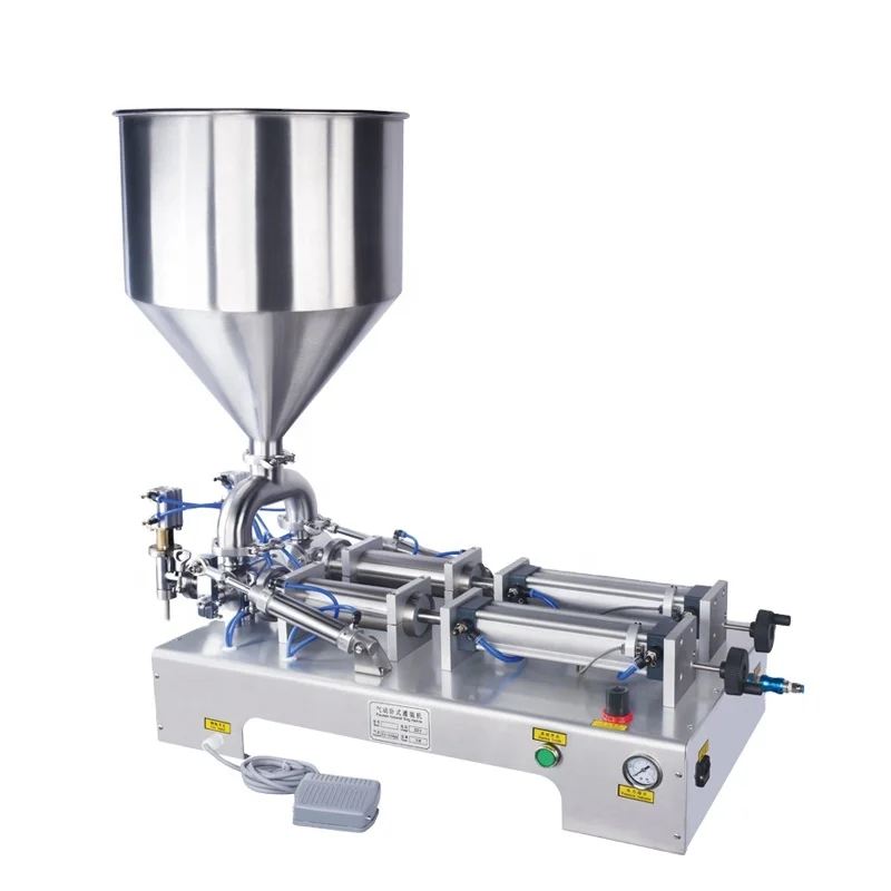 Honey Liquid Filling Machine Professional Semiautomatic Filing Liquid Food Easy Operation