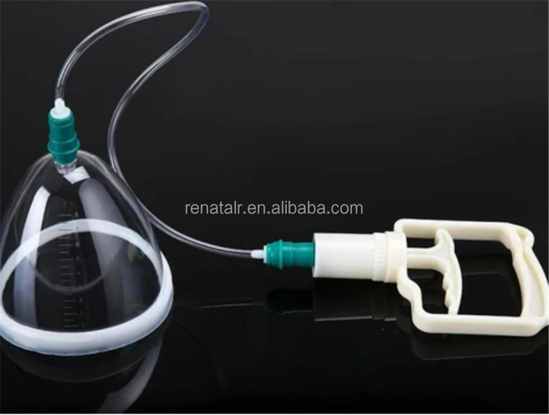 Healthy Breast Enlargement Pump For Lady /male Vacuum Cupping Body Massager Chest Enhancement Cupping With Suction Pump Therapy