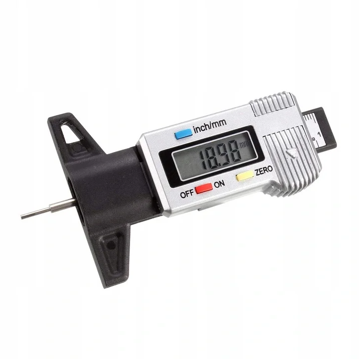 Digital Car Tyre Tire Tread Depth Gauge Caliper Thickness Gauges Tread Brake Pad Shoe
