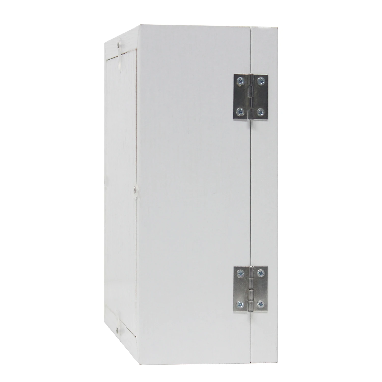 High Quality White 3d Flower shadow Box Double Hinged Preserved Flowers Frame Front Opening Door Dry Flowers Shadow Box Frame