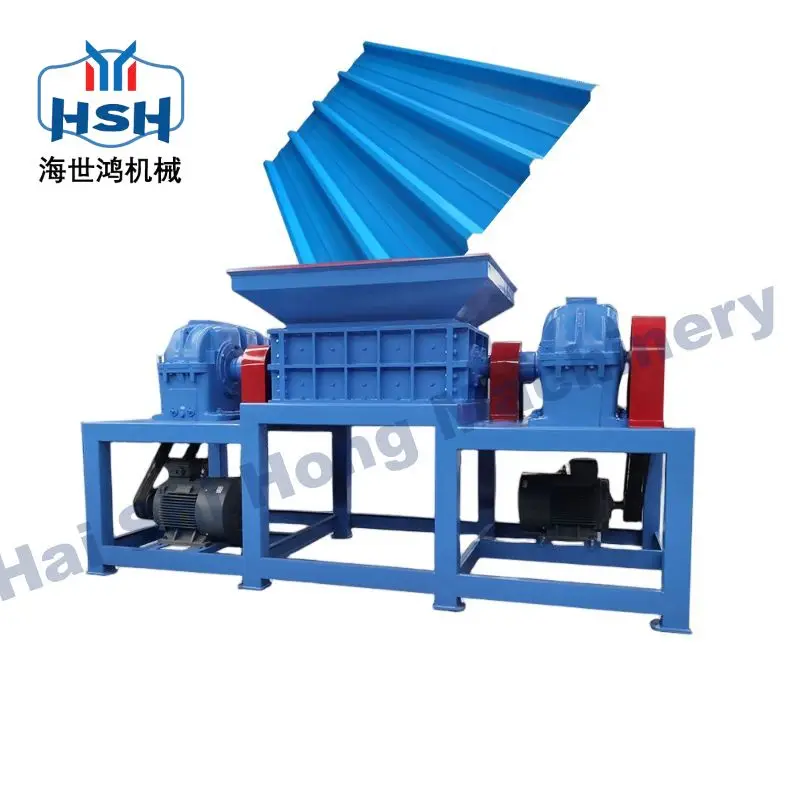 Sales wholesale price small wast shredder hospital waste fiberglass foam shredder machine