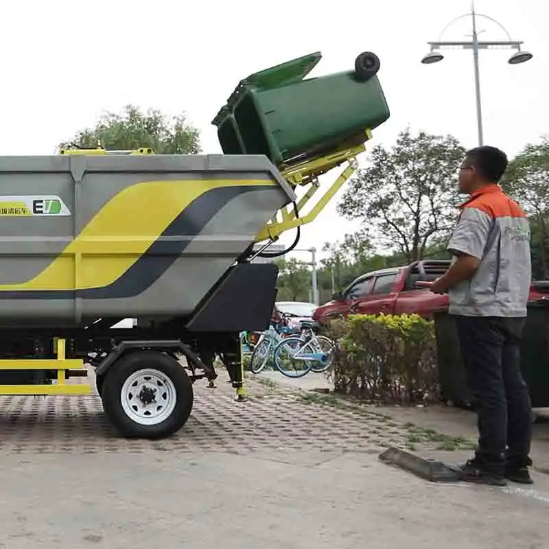 New 4*2 Compaction Garbage Compactor Truck Refuse Compression Collector Vehicle