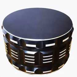 100mm 4part Aluminum Smoking Accessories Weed Herb Grinder For Tobacco