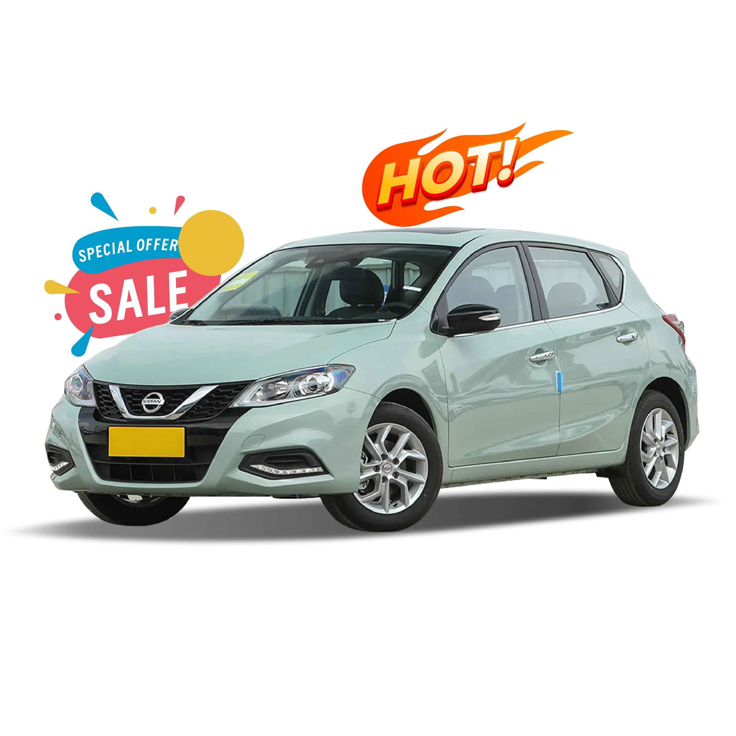 Высокоскоростной компактный автомобиль Dongfeng Nissan 179 км/ч 1 6 л 122 ПС 5 дверей