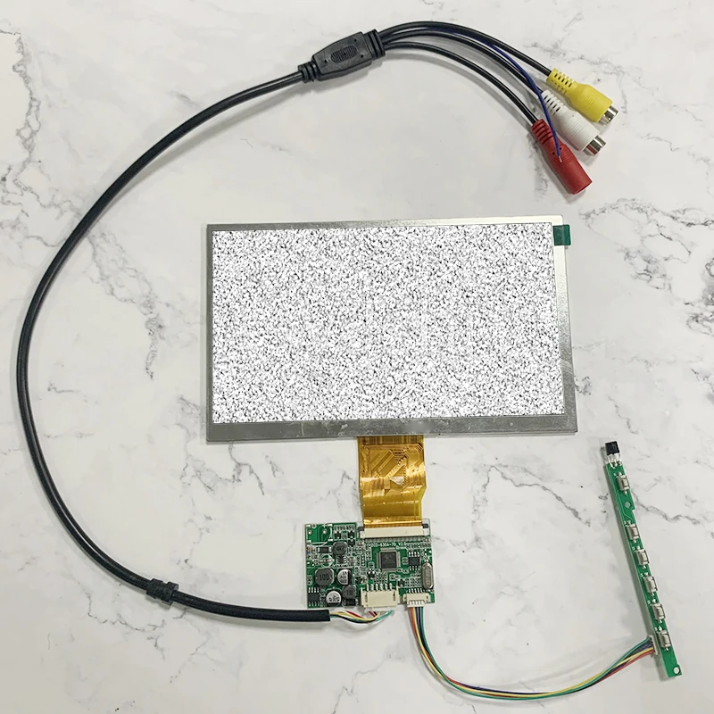 7 inch LCD Screen 1024x600 FPV IPS Monitor HD Transmission / FPV / Aerial Photography Dedicated AV Input LCD Display In-Car