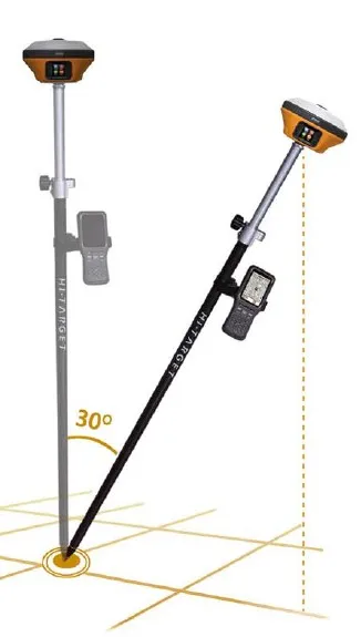 Hi-target v98 gps rtk gnss оборудование для съемки приемник с платой trimble BD990 отслеживание наклона со встроенным