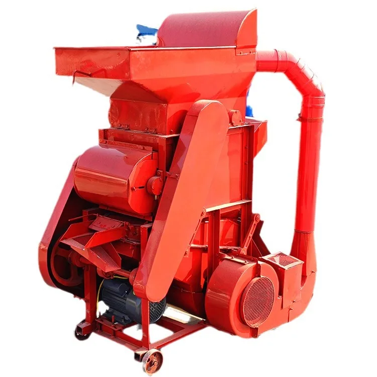 Fully Automatic Ground Nut Groundnut Small Peanut Peel Huller Shell Remove Sheller Machine