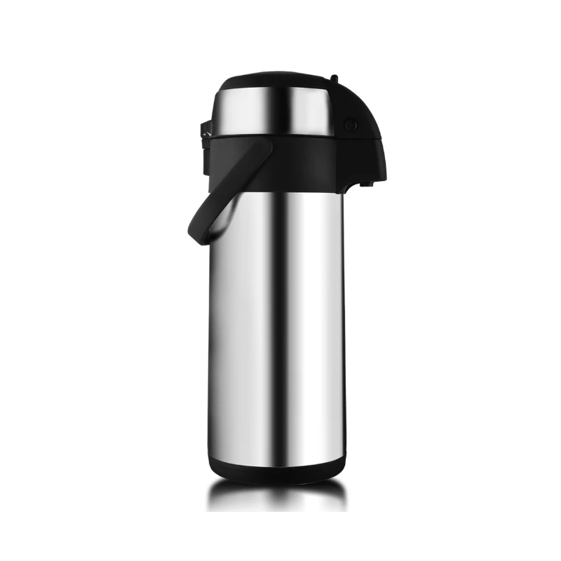 
Most Popular Product 4L Stainless Steel Vacuum Thermos Flask Double Wall Insulated Air Press Jug 