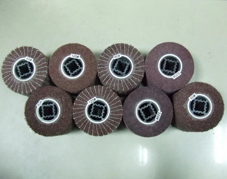 Cleaning Roller for Hand-Guided Machines flap brush 110mm*100mm scotch pad