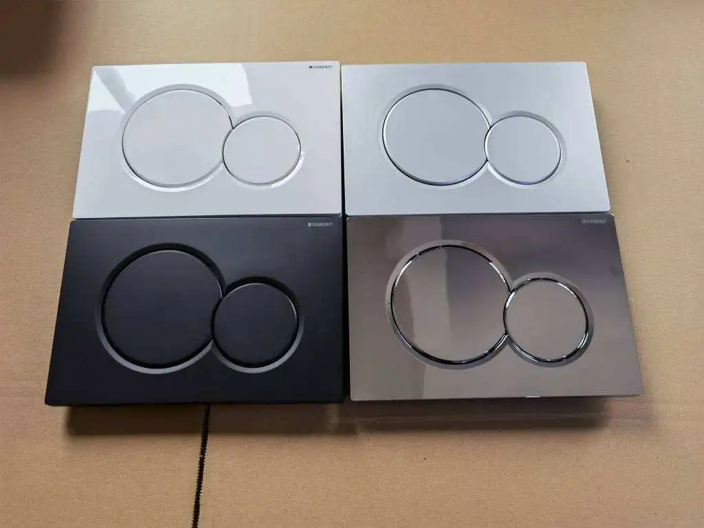 High Quality New Type Toilet Button Wall Concealed Double Flush Valve