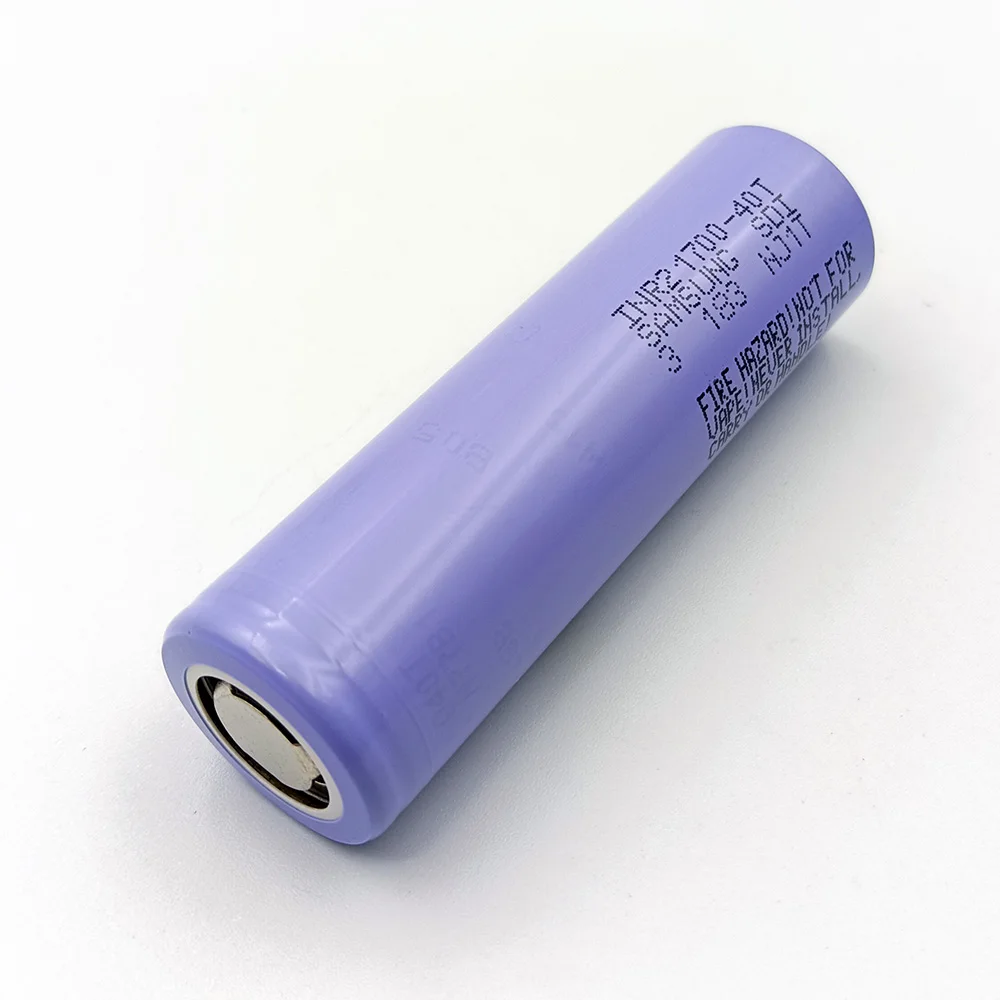 21700 SAMSUNG 40T 3 7 v литиевая перезаряжаемая батарея высокого разряда 4000mah INR21700