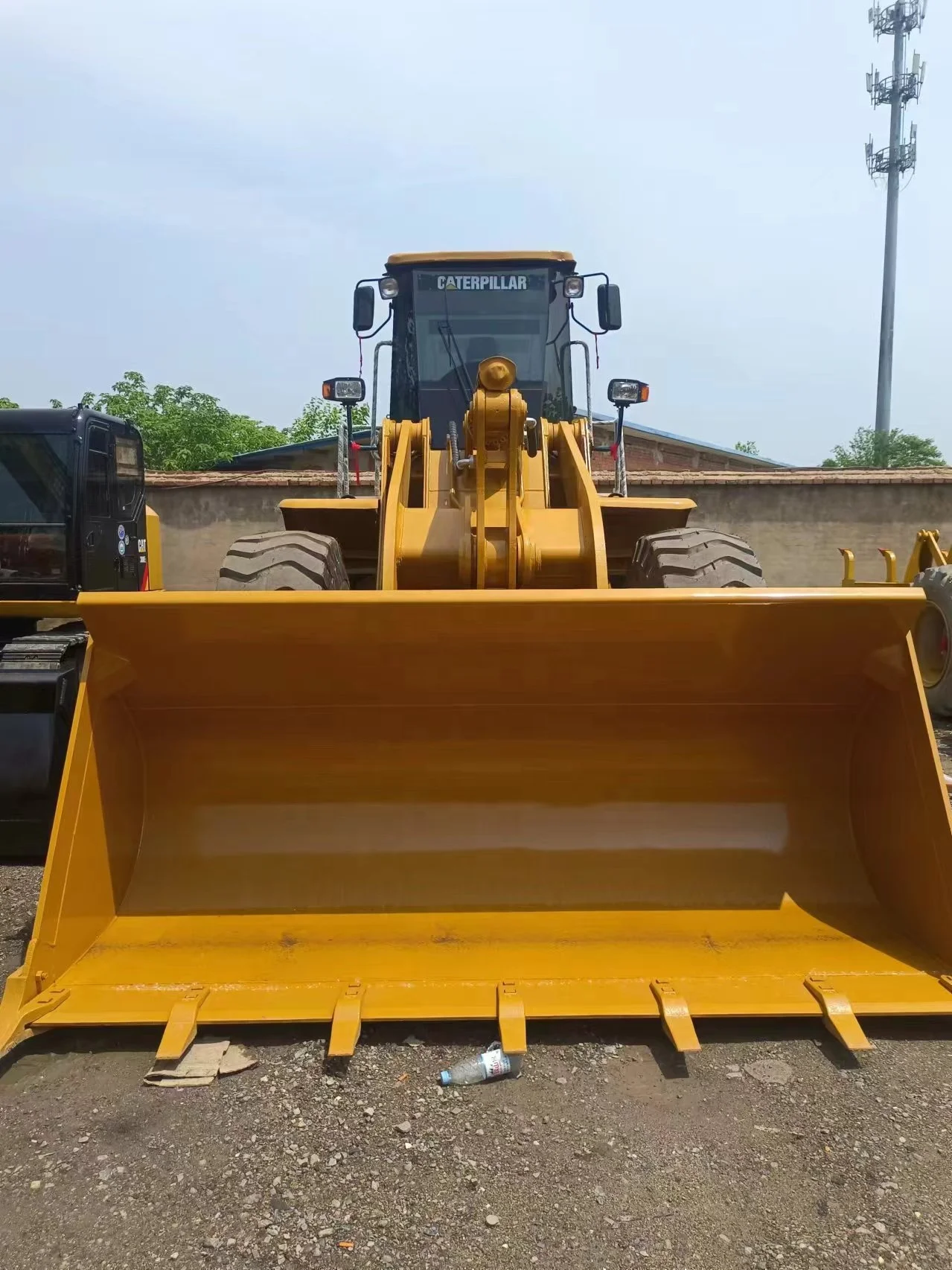 Good Condition Used Original Cat 966h Large Front Wheel Loader 4x4 Wheel/Backhoe Loader Second-Hand Construction Machinery