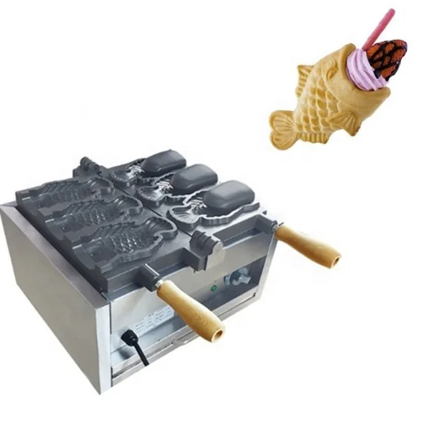 Gas type Fish Waffle Maker Taiyaki machine