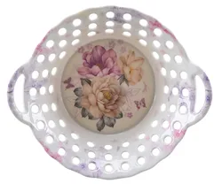 Exquisite candy plate birthday party plastic melamine fruit basket
