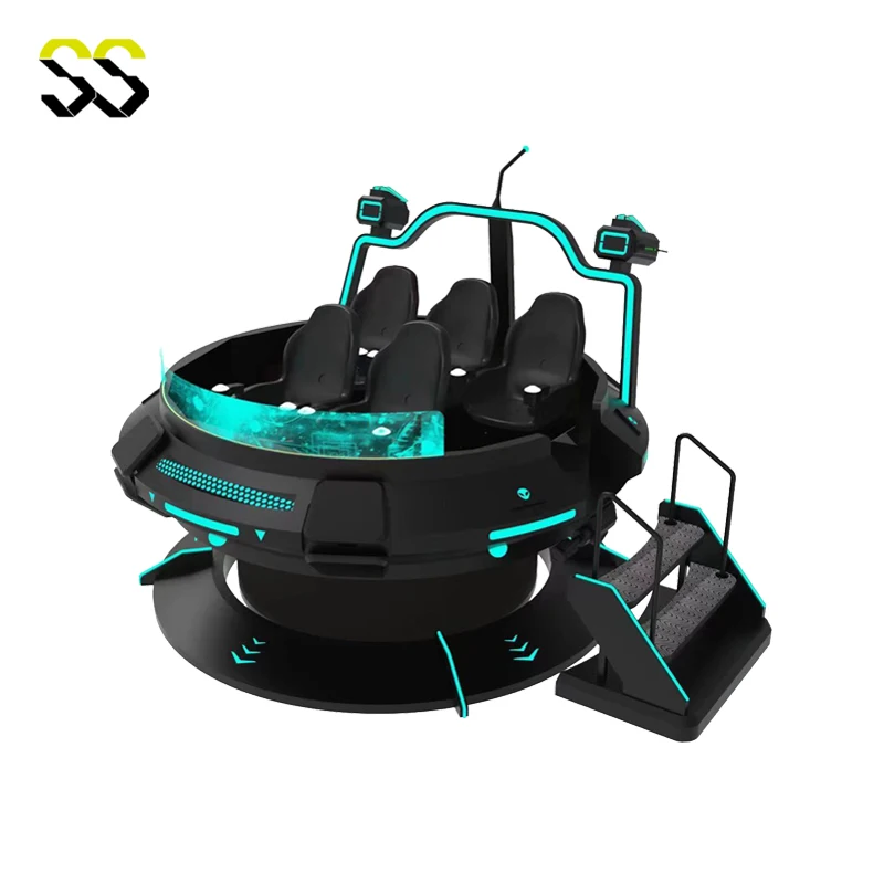 Educational VR Simulators Real Virtual UFO Kids Flight Simulator for Public Playhouse & Shopping Mall PC Material