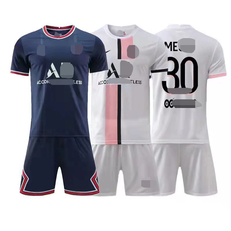 2021-22 Custom High Quality Football Jerseys T Shirts And Shorts Set soccer jersey