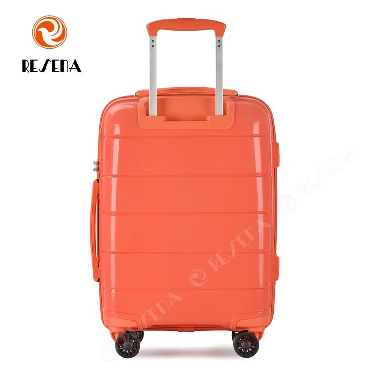 RESENA PP Carry On Valise Koffer Design Patent Trolley Bags Suitcase PP Trolley Luggage