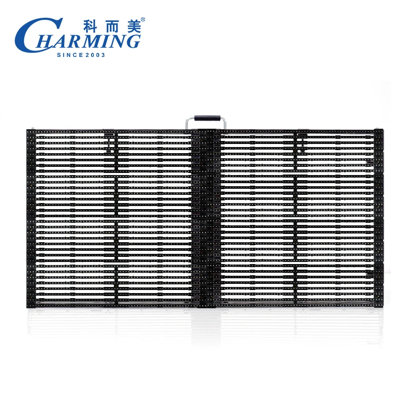 led Transparent Mesh Indoor Outdoor Advertising  Curtain