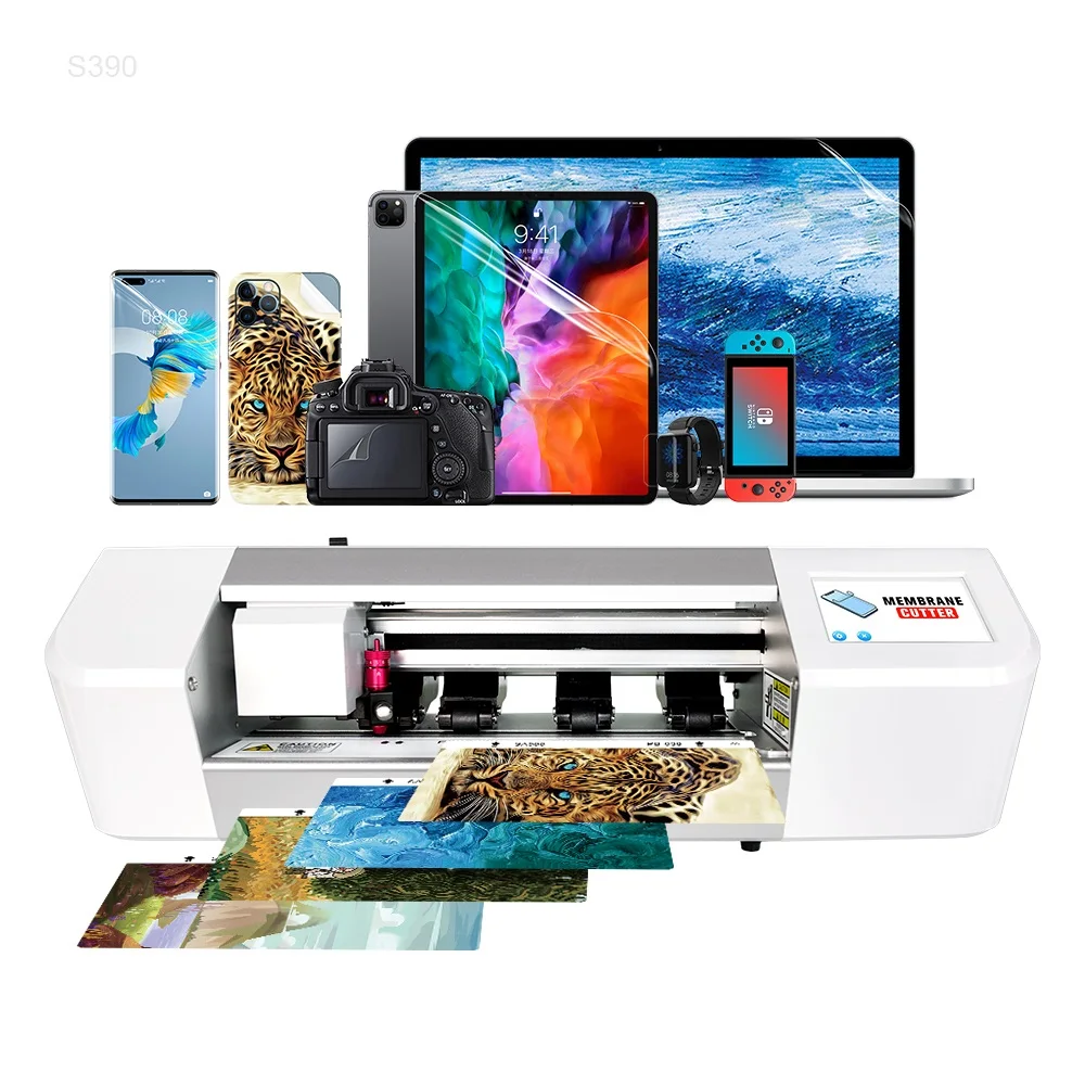 Mobile Tablet Laptop Protective Film Plotter Hydrogel Film Cutting Machine Smart Phone Skin Sticker Plotter Cutter For Iphone 14