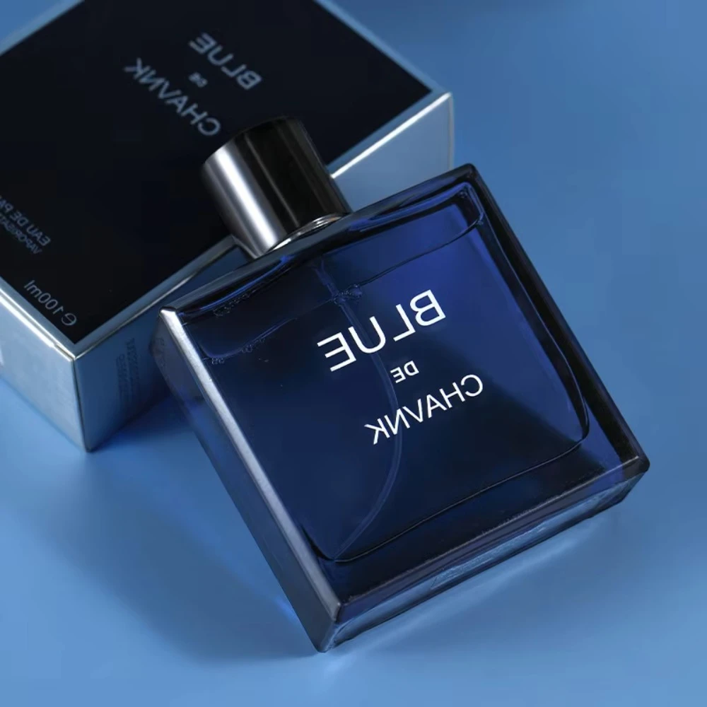 2024 100ml Men Perfume Fragrance Eau De Parfum Lasting Smell Blue Man Cologne Spray Famous Brand Top Quality