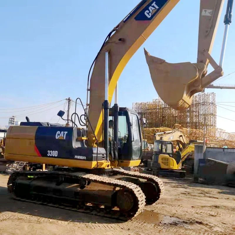 Экскаватор б/у cat 330d экскаватор 30 тонн оригинальный гусеничный 330 330dl для продажи в Китае