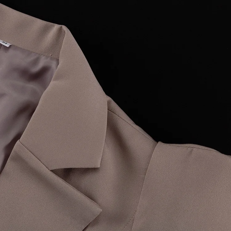 Women Skirts Suits Blazers Long Sleeve Crop Corset Jacket Skirt Two Piece Set Sexy Blazers Set